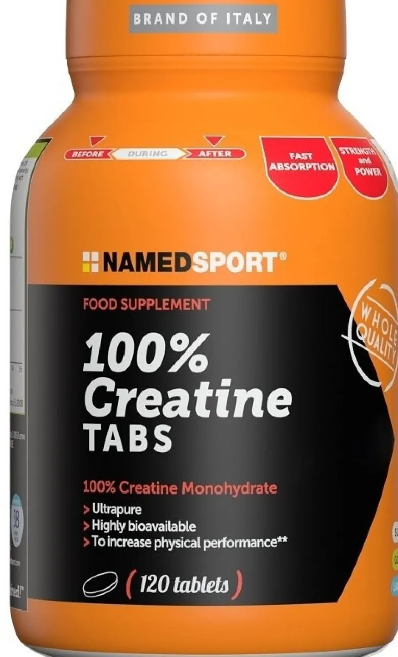 100% creatine tabs rb 120 compresse