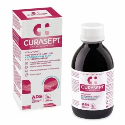 Curasept ADS Clorexidina 0,20 + Clorobutanolo Collutorio Trattamento Lenitivo 200 ml + Dentifricio 6 ml