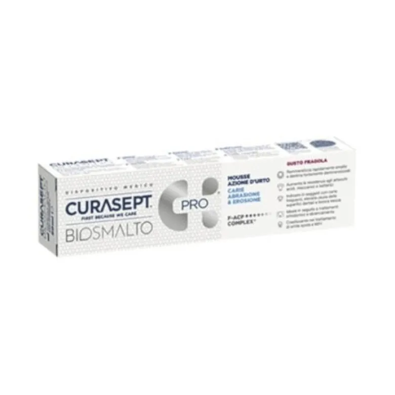 Curasept Biosmalto Mousse Fragola 50 ml