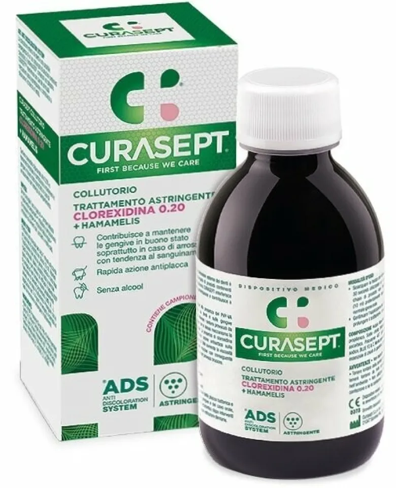 Curasept Collutorio ADS 0,20 Trattamento Astringente 200 ml