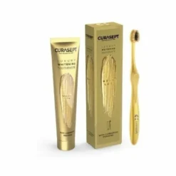 Curasept Gold Lux Luxury Whitening Dentifricio 75 ml + Spazzolino