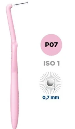 Curasept Proxi Angle Prevention P07 ISO 1 Scovolino Rosa 5 Pezzi