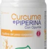 Curcuma e piperina con opuntia 45 compresse 900mg