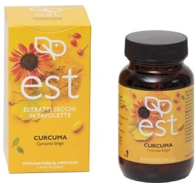 Curcuma estratto secco 60 tavolette