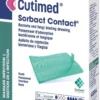 Cutimed Sorbact Contact Medicazione Idrofobica 4x6cm 5 Pezzi
