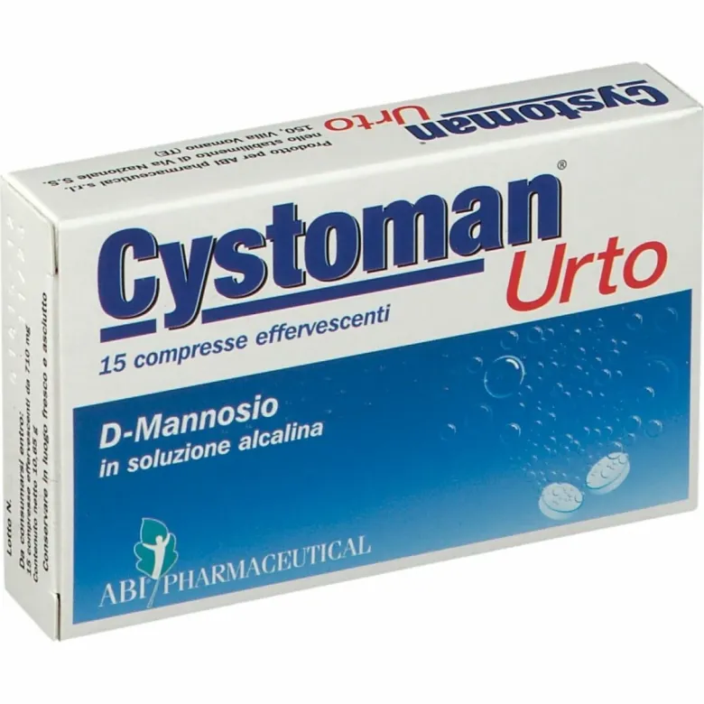 Cystoman Urto Infezioni Vie Urinarie 15 compresse effervescenti
