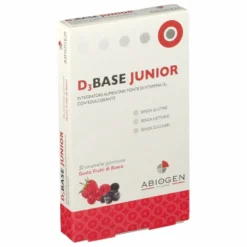 D3base junior 30 caramelle gommose frutti di bosco