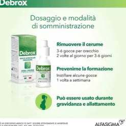 Debrox Gocce Auricolari Rimozione tappo di Cerume 15 ml