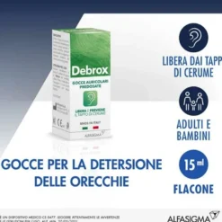 Debrox Gocce Auricolari Rimozione tappo di Cerume 15 ml