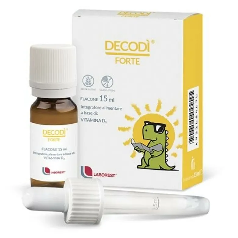 Decodì Forte Integratore di Vitamina D3 15 ml