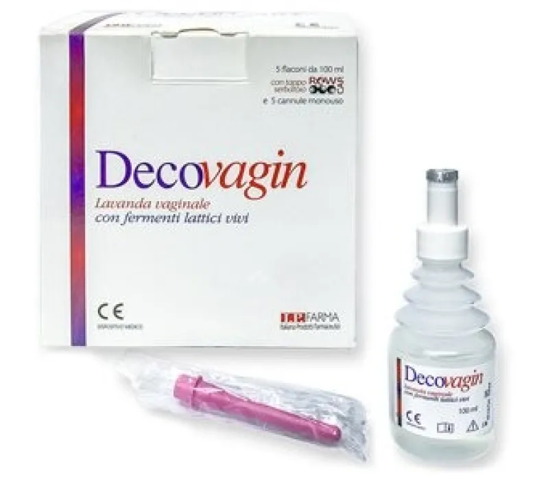 Decovagin 5 flaconi da 100 ml + 5 cannule monouso