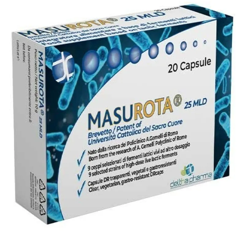 Deltha Pharma Masurota 25 Mld 20 Capsule