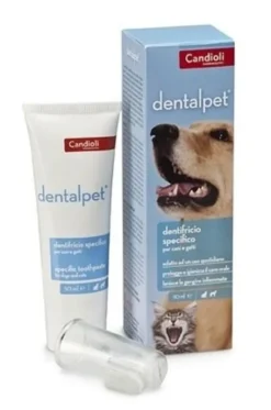 Dentalpet Dentifricio Per Cani e Gatti 50 ml