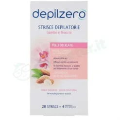 Depilzero strisce gambe braccia 20 pezzi