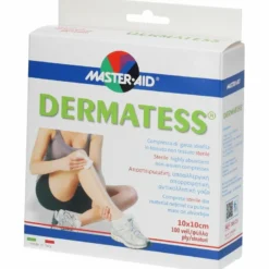 Dermatess Garza Tessuto Non Tessuto 10X10 100 Pezzi