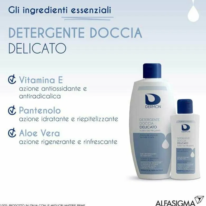 Dermon detergente doccia delicato uso frequente 400 ml