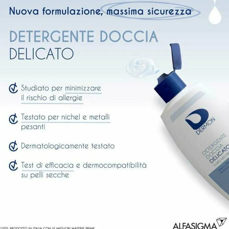 Dermon detergente doccia delicato uso frequente 400 ml