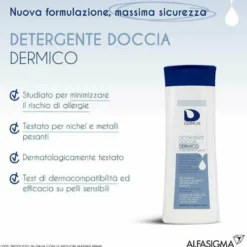 Dermon Detergente Doccia Dermico per Infezioni Microbiche 250ml