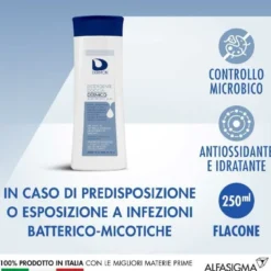 Dermon Detergente Doccia Dermico per Infezioni Microbiche 250ml
