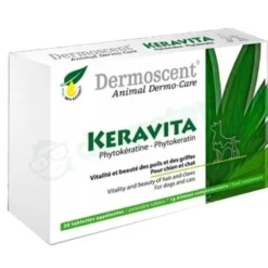 Dermoscent Keravita Integratore Per Uso Veterinario 30 Tavolette Masticabili