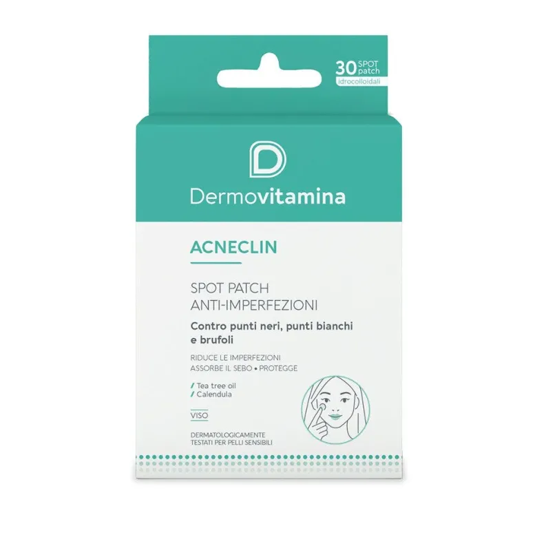 Dermovitamina acneclin 30 spot patch anti-imperfezioni