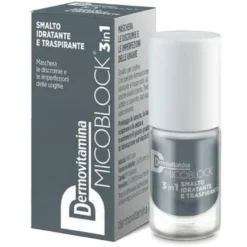 Dermovitamina Micoblock 3 In 1 Smalto Idratante Grigio 5 ml
