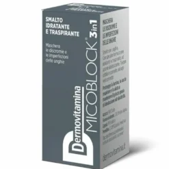 Dermovitamina Micoblock 3 In 1 Smalto Idratante Grigio 5 ml