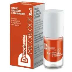 Dermovitamina Micoblock 3In1 Smalto Idratante Arancio Scuro 5 ml