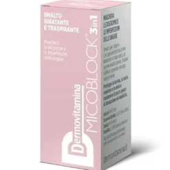 Dermovitamina Micoblock 3 In 1 Smalto Idratante Rosa Chiaro 5 ml