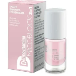 Dermovitamina Micoblock 3 In 1 Smalto Idratante Rosa Chiaro 5 ml
