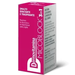 Dermovitamina Micoblock 3 In 1 Smalto Idratante Fuxia 5 ml
