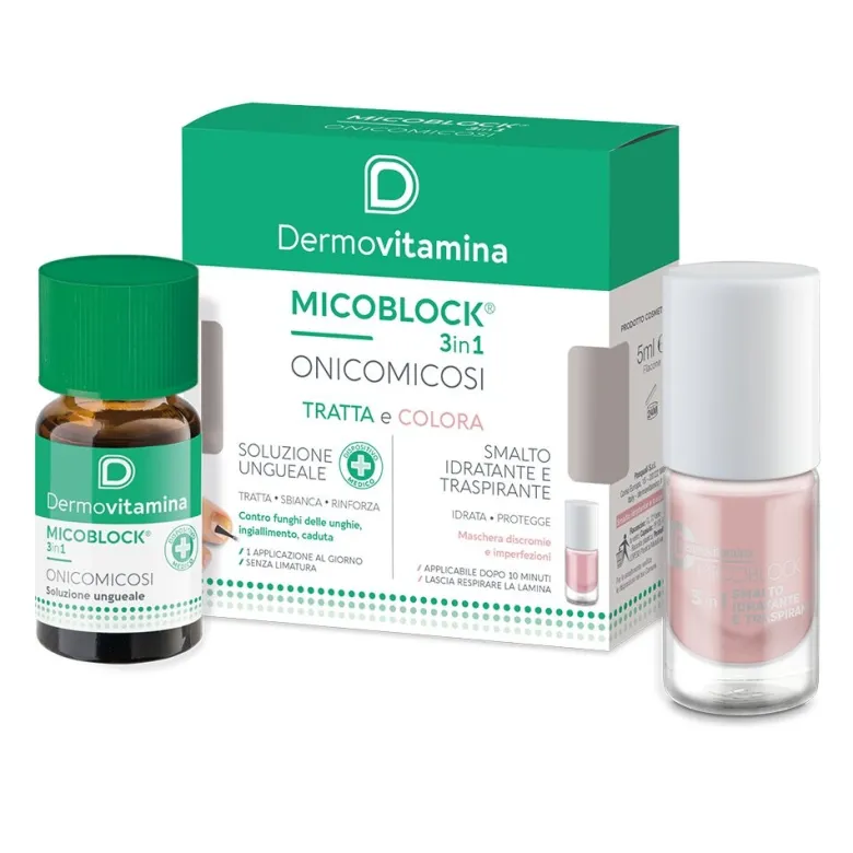 Dermovitamina Micoblock 3 in 1 Tratta e Colora
