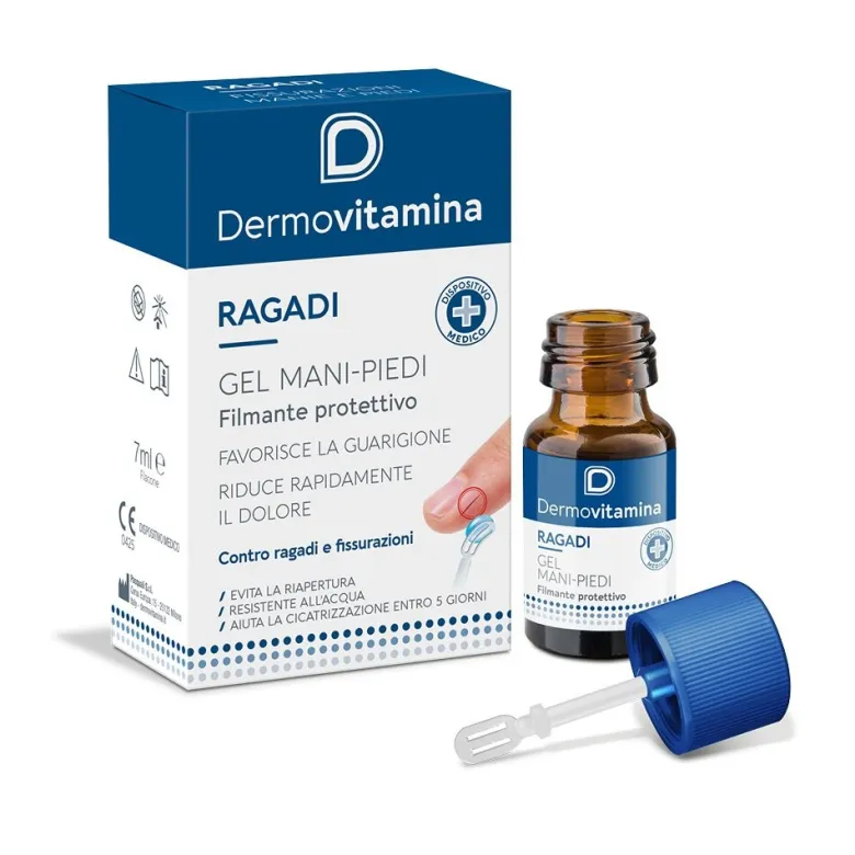 Dermovitamina Ragadi Mani e Piedi Gel Cicatrizzante 7 ml