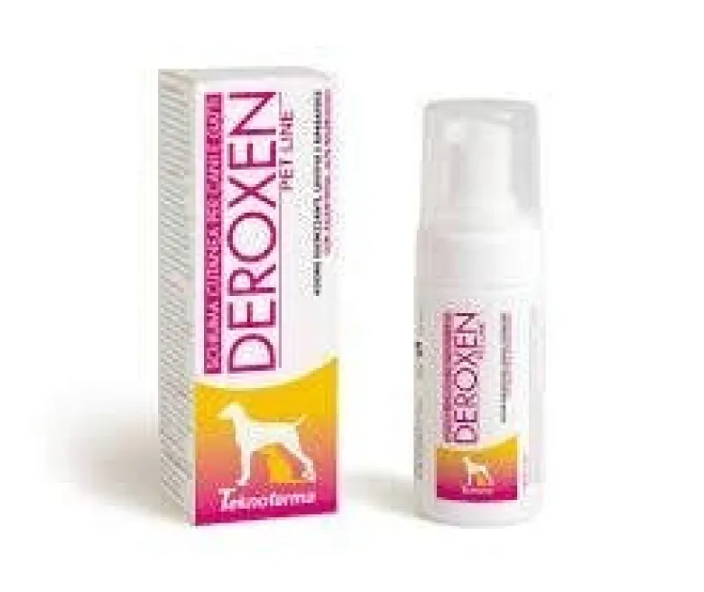 Deroxen pet line schiuma 100 ml