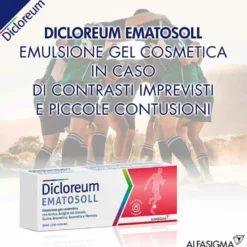 Dicloreum Ematosoll Gel ad Azione Antidolorifica 50ml