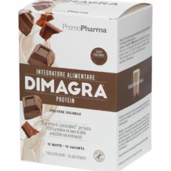 Dimagra protein cioccolato 10 buste