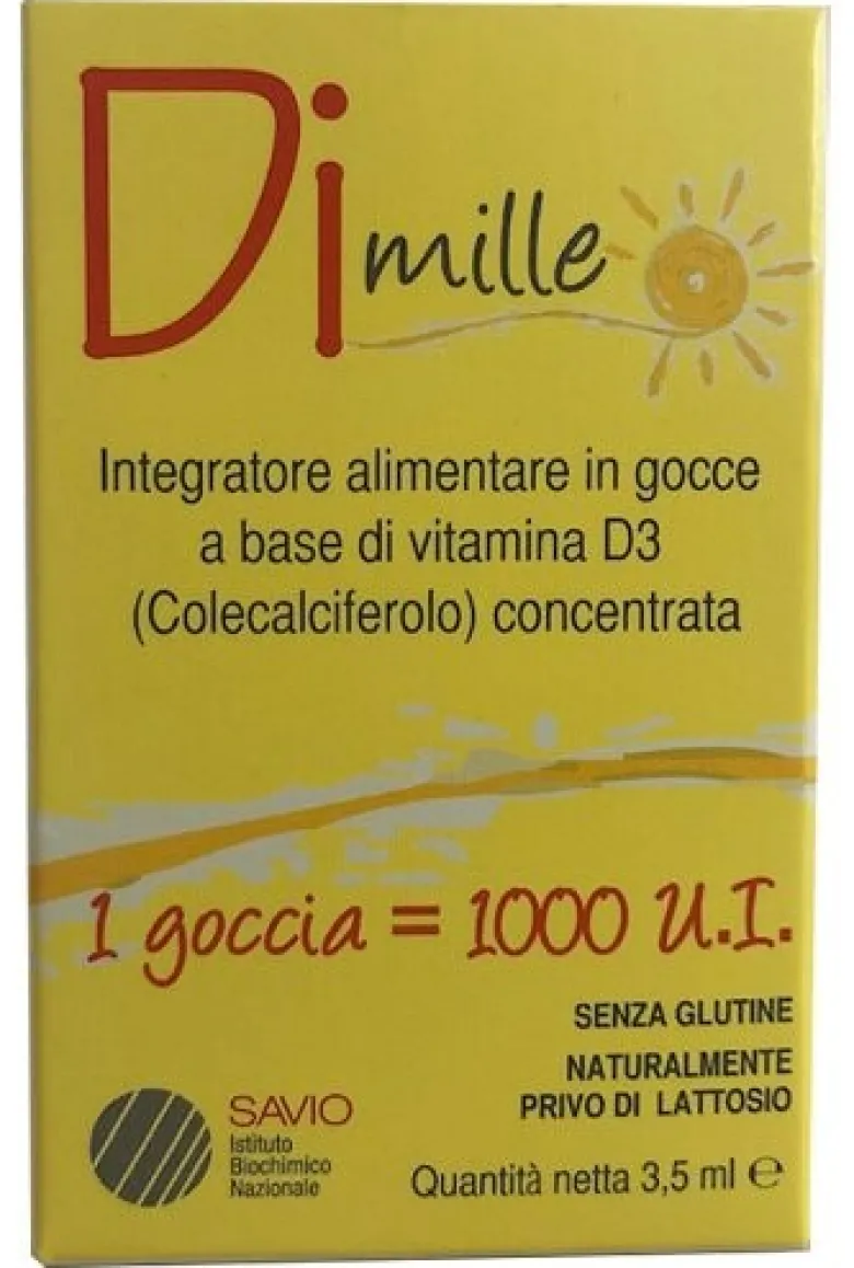 Dimille Integratore Vitamina D3 Gocce 3,5 ml