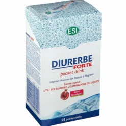 Diurerbe forte pocket drink melograno 24 x 20 ml
