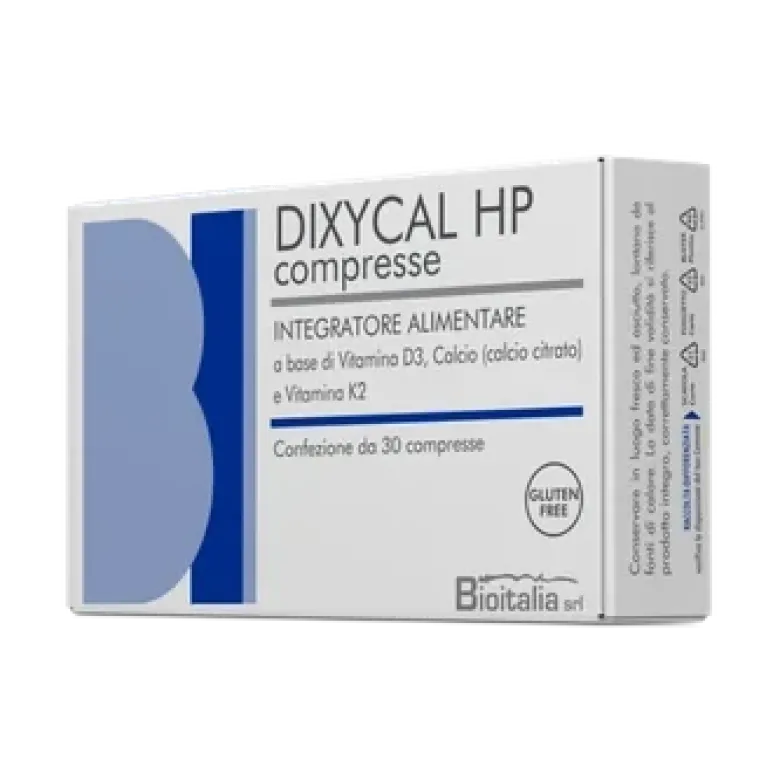 Dixycal HP Calcio Citrato Vitamina D3 e K2 30 Compresse