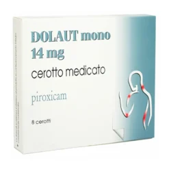 Dolaut Mono 8 Cerotti Medicati 14 mg Piroxicam