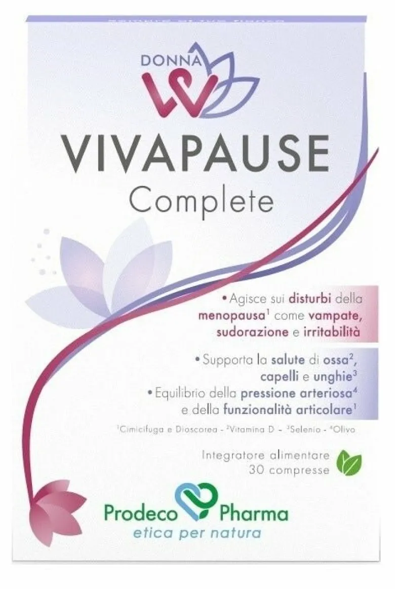 Donna w vivapause complete 30 compresse