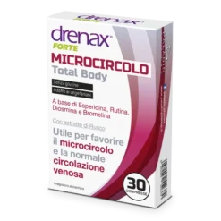 Drenax forte microcircolo total body 30 compresse