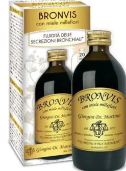 Dr. Giorgini Bronvis Liquido Analcolico Miele Millefiori 200 ml