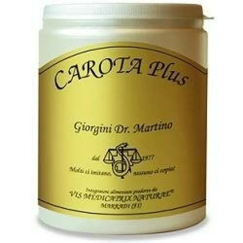 Dr. Giorgini Carota Plus Polvere Integratore Vista 360g