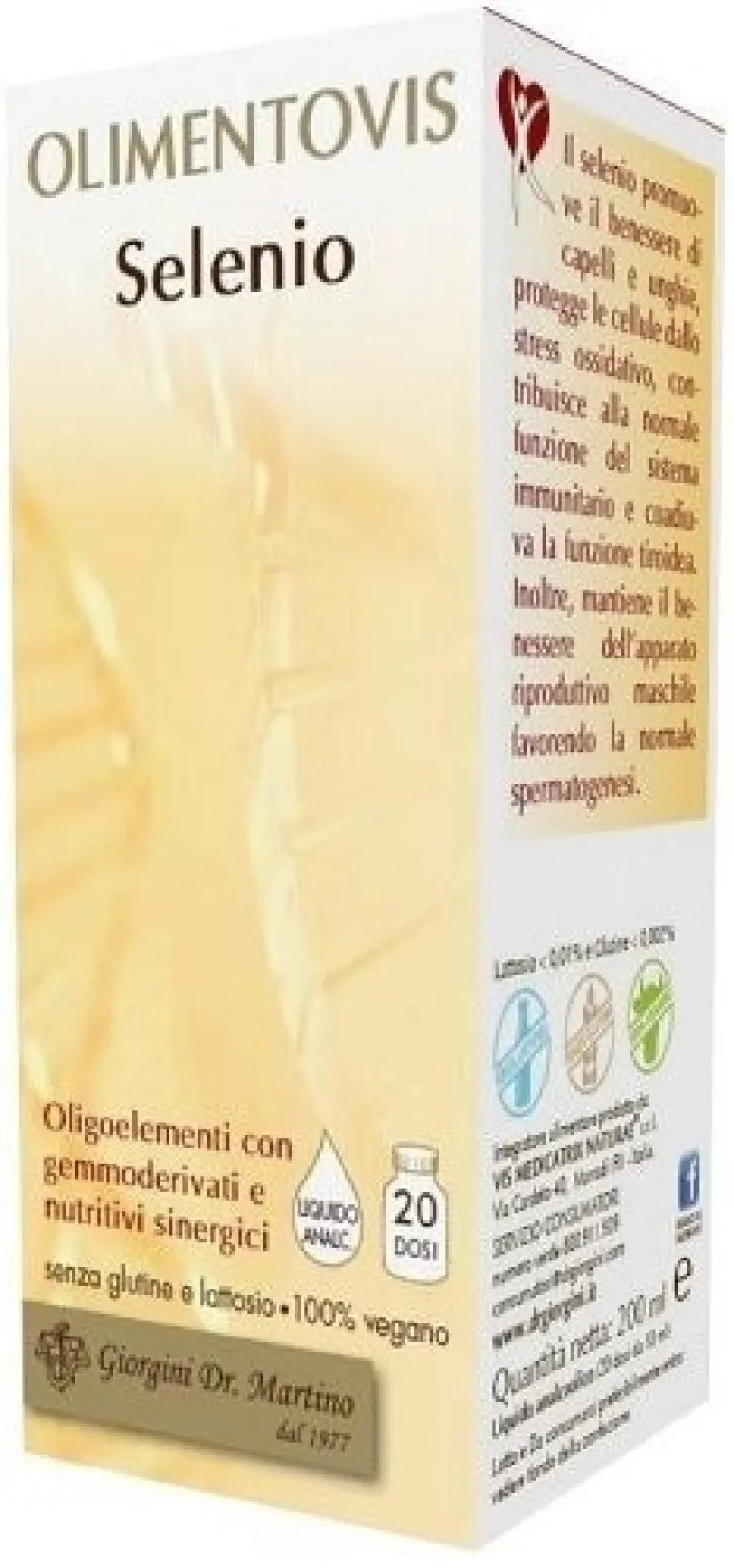 Dr. Giorgini Olimentovis Selenio Oligominerali 200 ml
