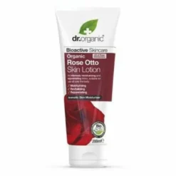 Dr. organic lozione per il corpo rose otto 200ml