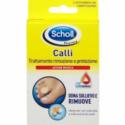 Dr. Scholl Cerotti Callifughi Rimozione e Protezione Calli 4 Cerotti