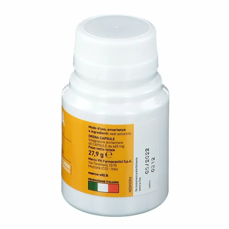 Dr. Viti Drena Forte Integratore Drenante E Antiossidante 60 Capsule