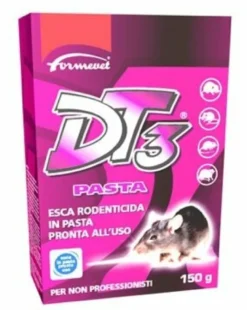 Dt3 pasta esca rodenticida pronta all'uso 150 g