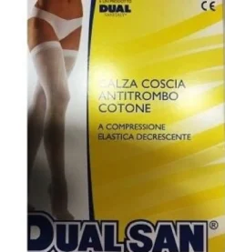Dualsan calza antitrombo con tassello 4